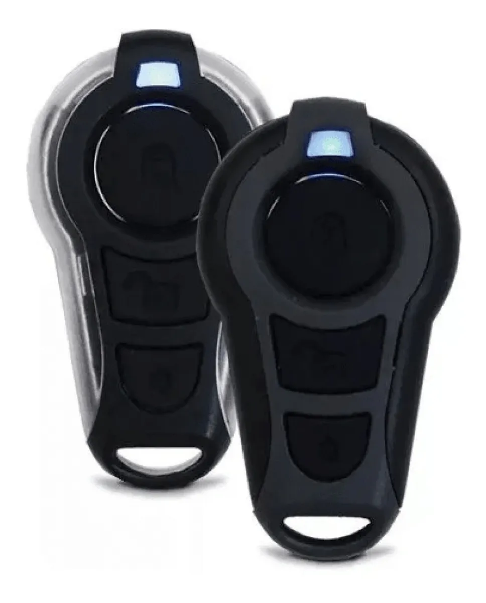 Caixa embalagem e conteúdo completo do kit alarme Stetsom Evolution Moto 3i Triplo I