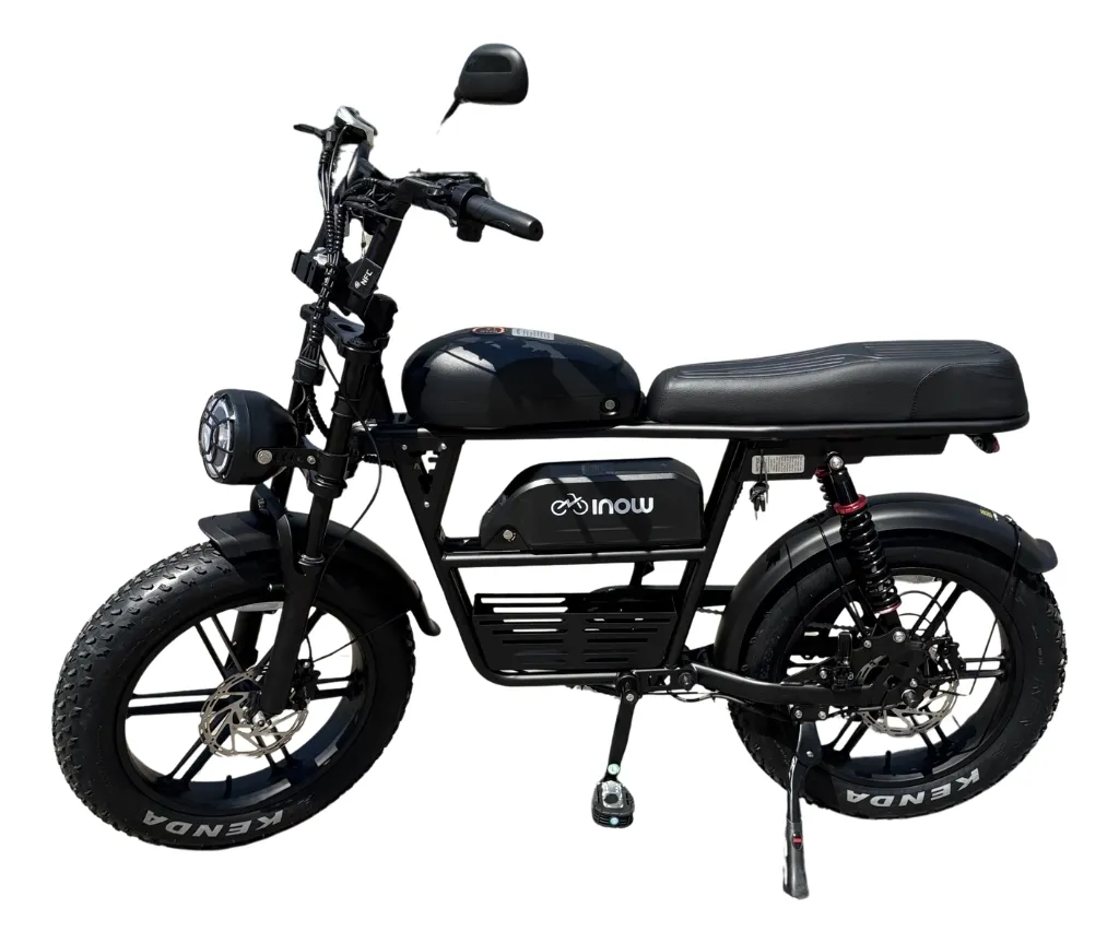 Inow V35 1000W duas baterias — bicicleta elétrica tipo scooter com autonomia de até 120km