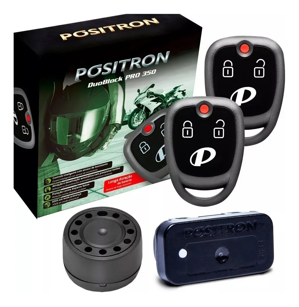 Kit completo Pósitron Duoblock Pro G8 350 — todos os componentes para instalação profissional